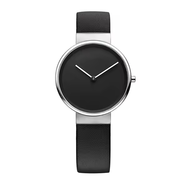 Blank Watch Dials Simple Fashion Rose Gold Women Men Unisex Magnetic Mesh Strap Band Watch